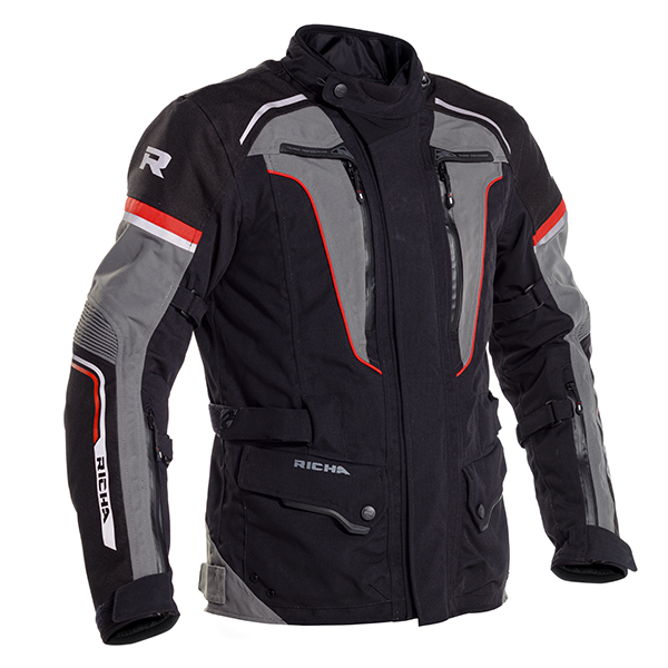 Richa RICHA INFINITY 2 PRO JACKET BLACK/GREY/RED